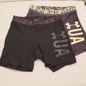***donated***Women's UA Team Shorty Shorts (7 pairs)